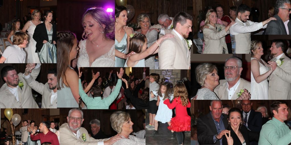 Burke Wedding Photo Album, Dancing the night away